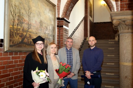 goście zaproszeni na promocję doktorską . Kliknij, aby powiększyć zdjęcie.